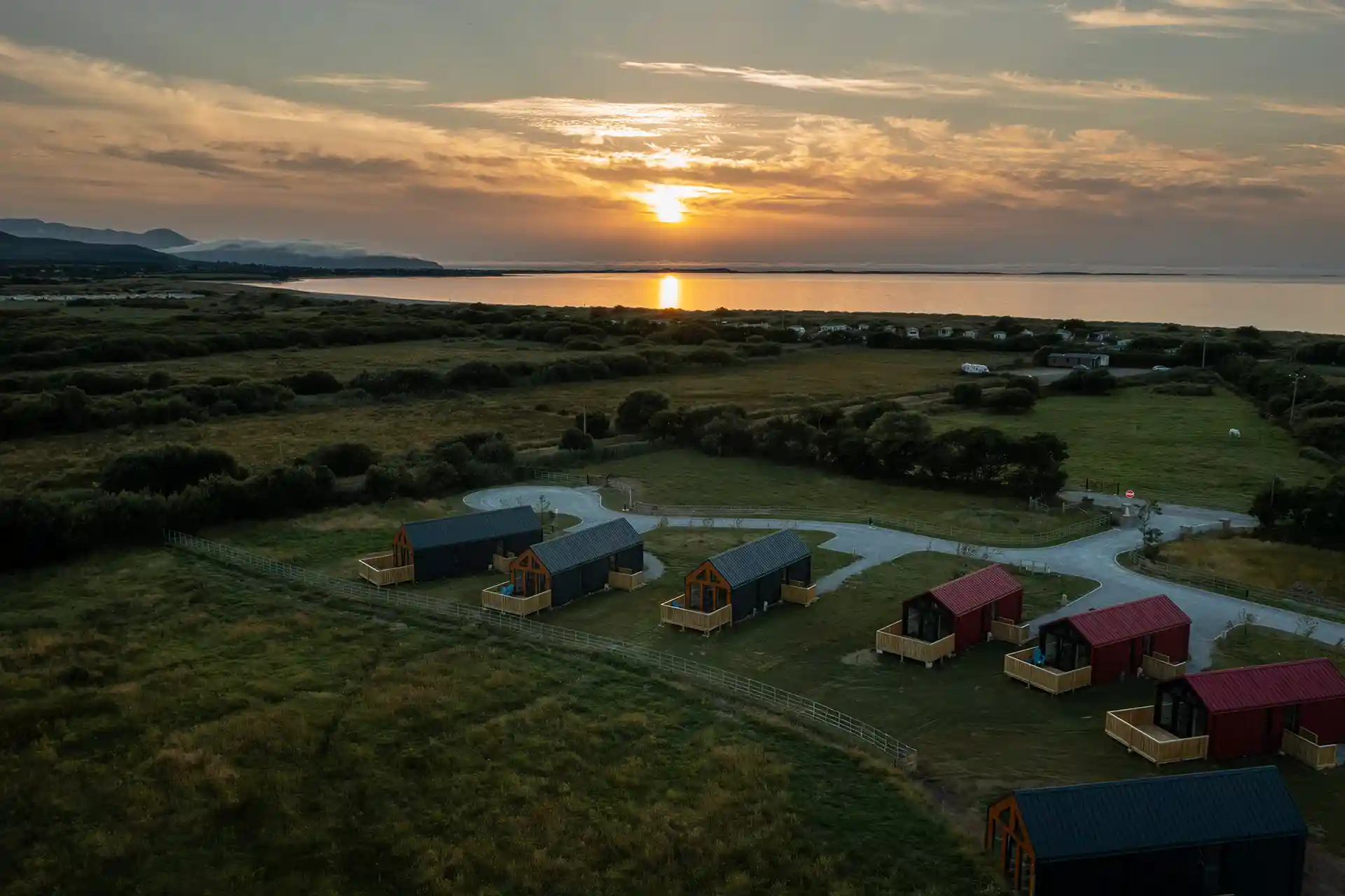 Sandy Feet Self Catering Lodges Sunset Views